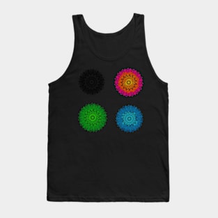 Mandala Sticker Pack Tank Top